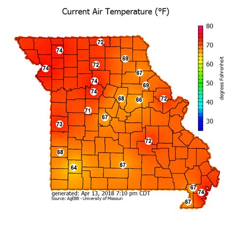 Missouri 4 inch soil temperature map. Things To Know About Missouri 4 inch soil temperature map. 